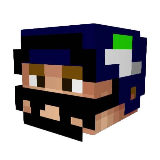 miaomiao238 Minecraft avatar head, 3D render