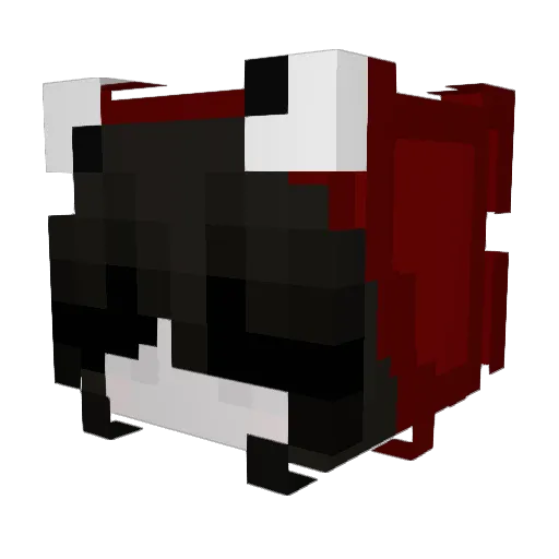 miausz Minecraft avatar head, 3D render