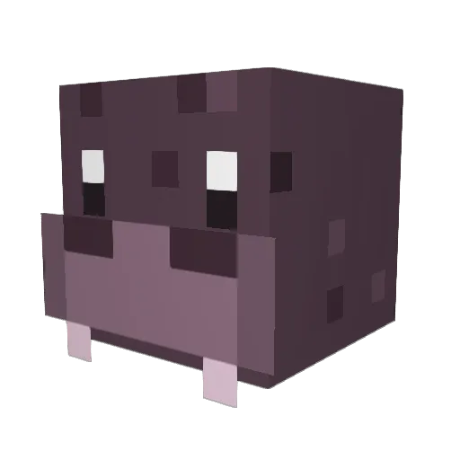 mic_hael Minecraft avatar head, 3D render