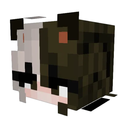 micah_dlx Minecraft avatar head, 3D render