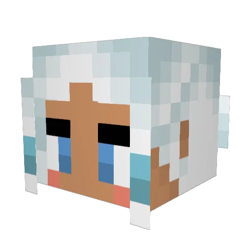 micahcheese20 Minecraft avatar head, 3D render
