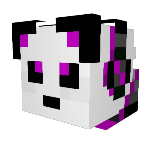 micahmm Minecraft avatar head, 3D render
