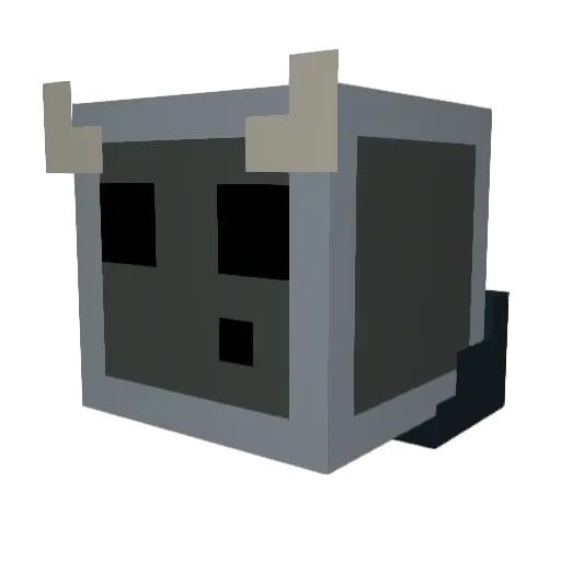 micchicken2345 Minecraft avatar head, 3D render