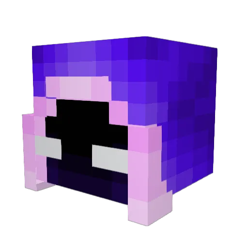 micdoos Minecraft avatar head, 3D render