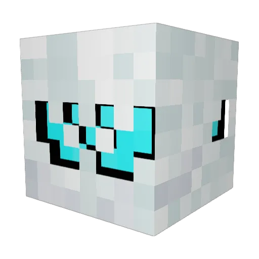 micdrop2011 Minecraft avatar head, 3D render