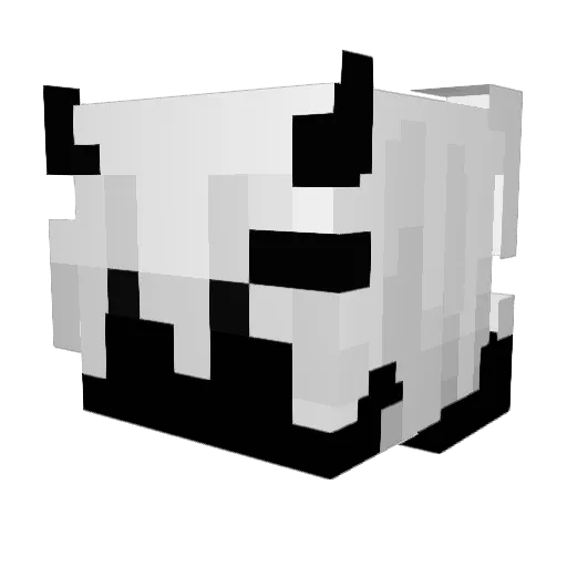 miceliii Minecraft avatar head, 3D render