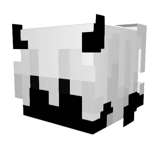 miceliii Minecraft avatar head, 3D render