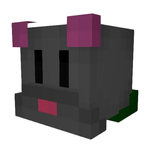 miceman17 Minecraft avatar head, 3D render