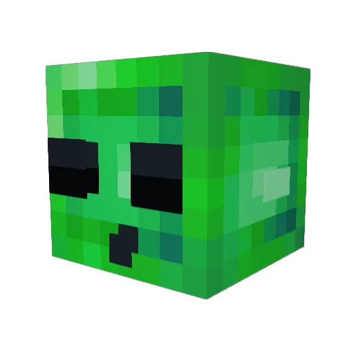 michae1_674 Minecraft avatar head, 3D render