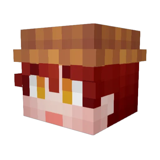 michael0513 Minecraft avatar head, 3D render