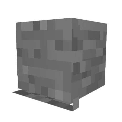 michael55555 Minecraft avatar head, 3D render