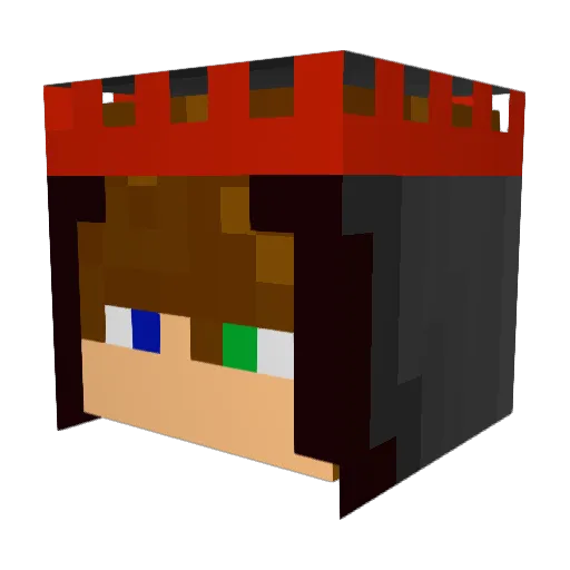 michael7717 Minecraft avatar head, 3D render