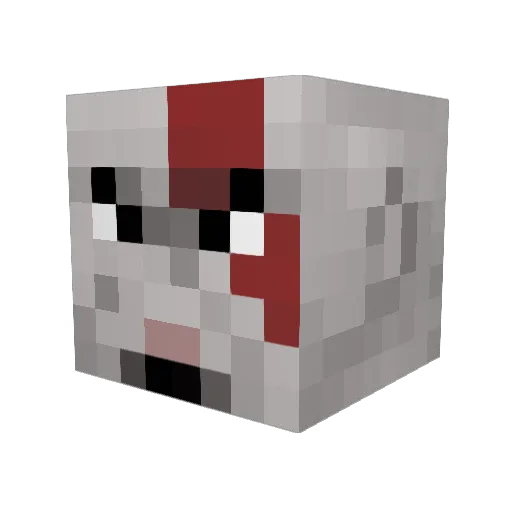 michael9356 Minecraft avatar head, 3D render