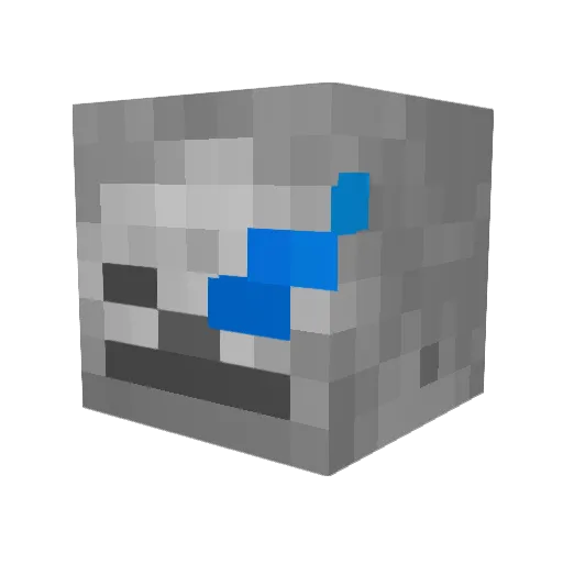 michael_edp Minecraft avatar head, 3D render