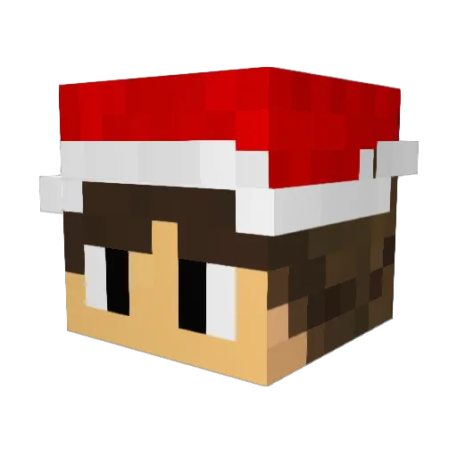 michael_titan Minecraft avatar head, 3D render