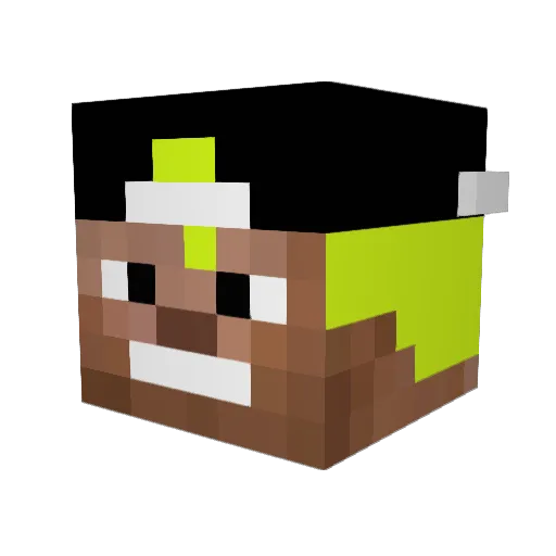 michaelfuchs288 Minecraft avatar head, 3D render