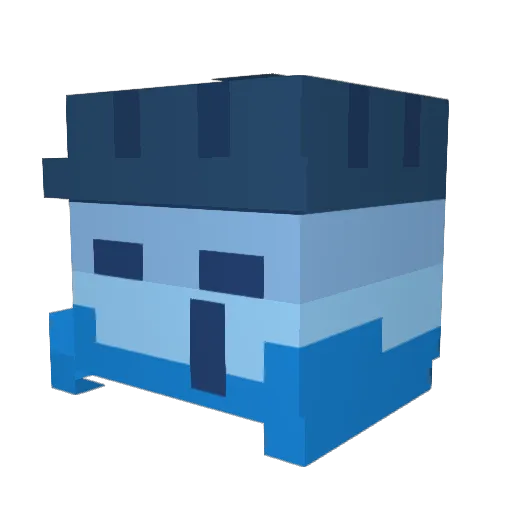michaelgaming2 Minecraft avatar head, 3D render