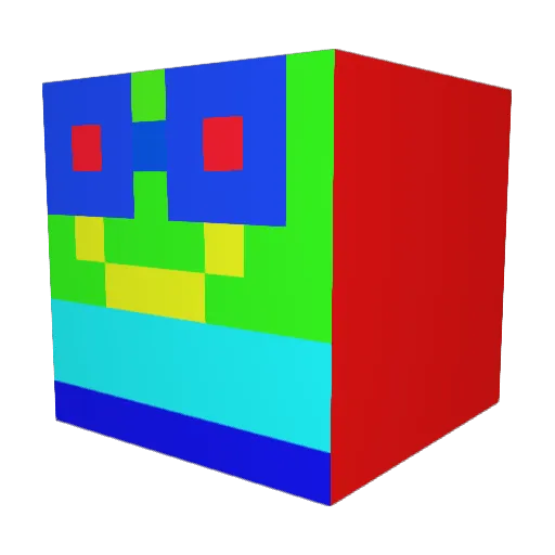 michaelgee1 Minecraft avatar head, 3D render