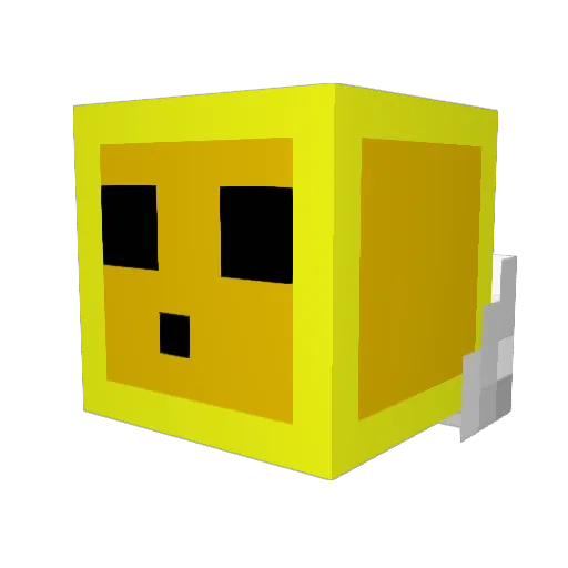 michaelgrady1337 Minecraft avatar head, 3D render