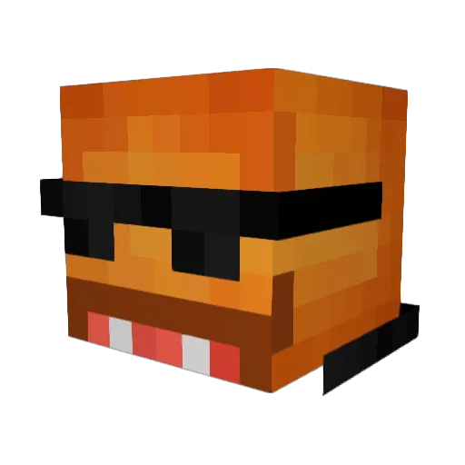 michaeliscool617 Minecraft avatar head, 3D render
