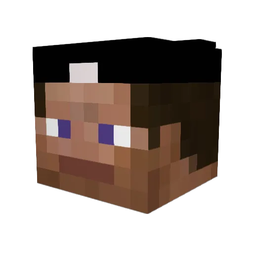 michaeljc1984 Minecraft avatar head, 3D render
