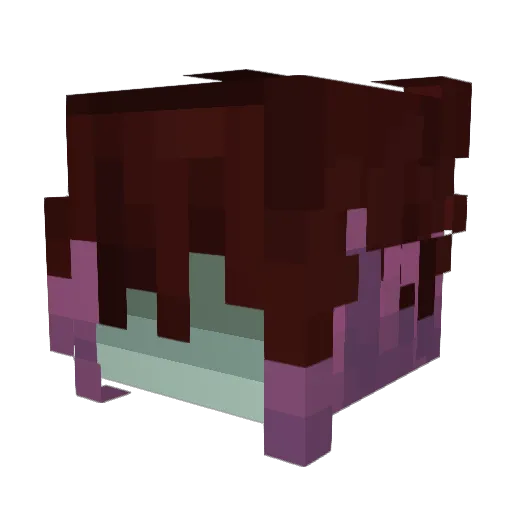 michaellawrence Minecraft avatar head, 3D render