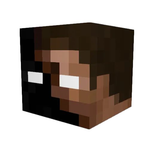 michaelmouse2000 Minecraft avatar head, 3D render