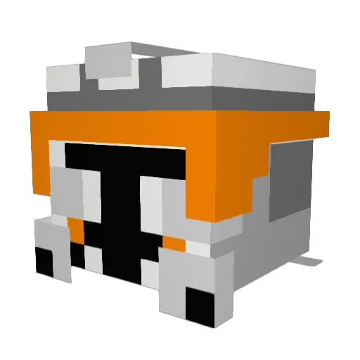 michal052007 Minecraft avatar head, 3D render