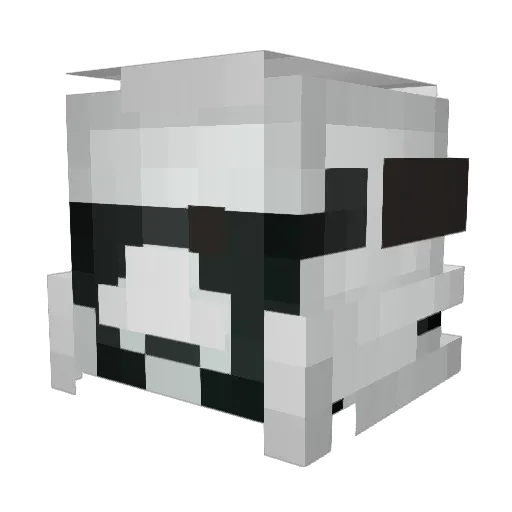 michalRumas2 Minecraft avatar head, 3D render