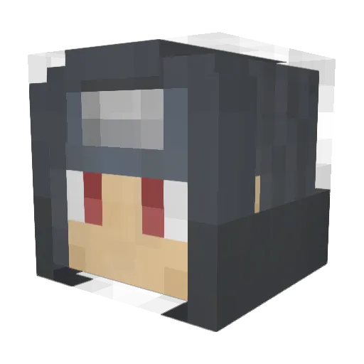 michalos97 Minecraft avatar head, 3D render