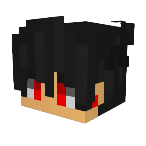 michaloslaav Minecraft avatar head, 3D render