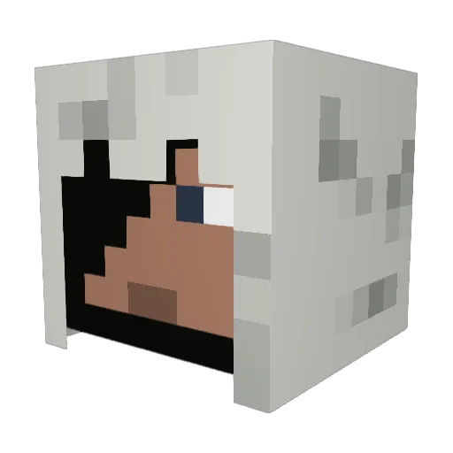 michelin_man99 Minecraft avatar head, 3D render