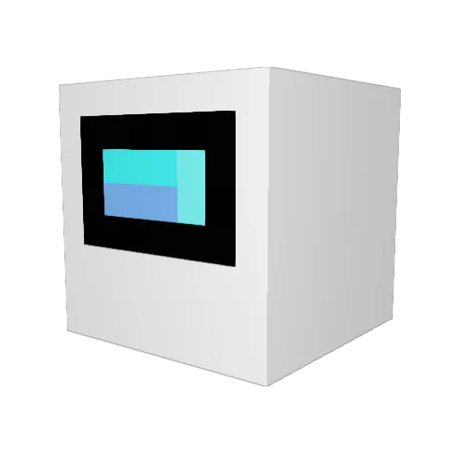 michelleiscoool Minecraft avatar head, 3D render