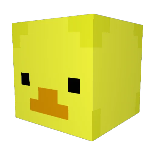 michellelym Minecraft avatar head, 3D render