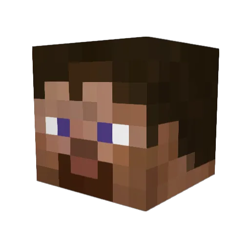 michello2045 Minecraft avatar head, 3D render