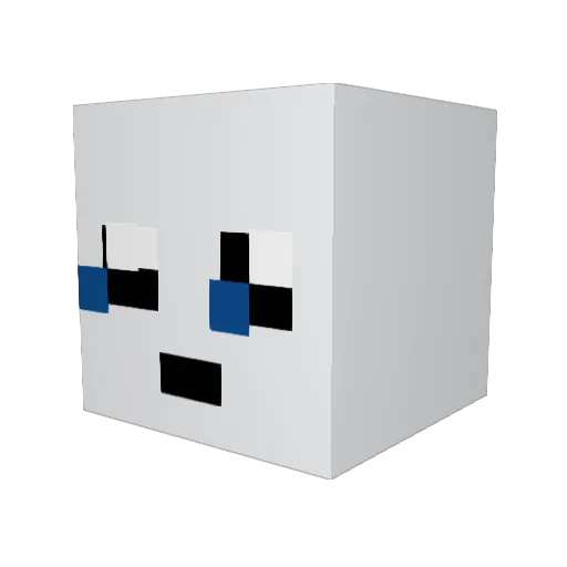 michigano69 Minecraft avatar head, 3D render