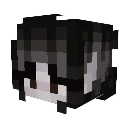michlikefish Minecraft avatar head, 3D render
