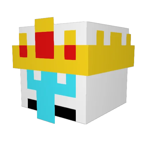 michorizo69 Minecraft avatar head, 3D render