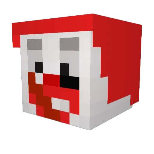 mick_the_wick Minecraft avatar head, 3D render