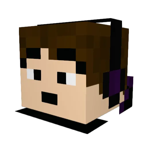 micklemmens0 Minecraft avatar head, 3D render