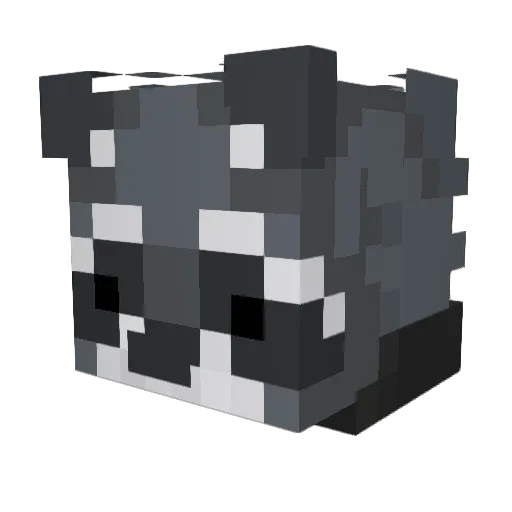 mickmix6 Minecraft avatar head, 3D render