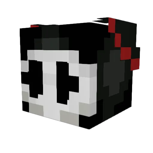 micky112 Minecraft avatar head, 3D render