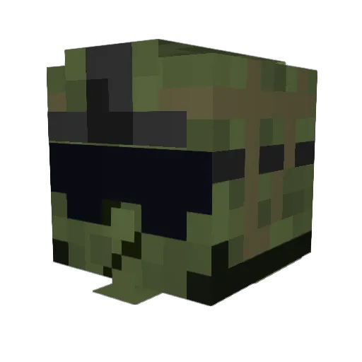 micmunch24 Minecraft avatar head, 3D render