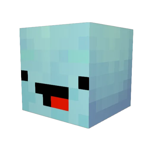 middens_1 Minecraft avatar head, 3D render