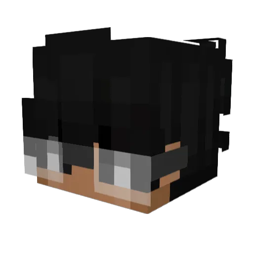 Minecraft-Avatar von middleast: Kopf als 3D-Render