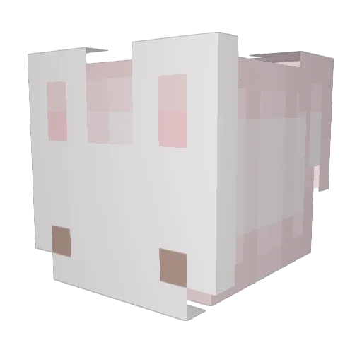 midn8circus Minecraft avatar head, 3D render