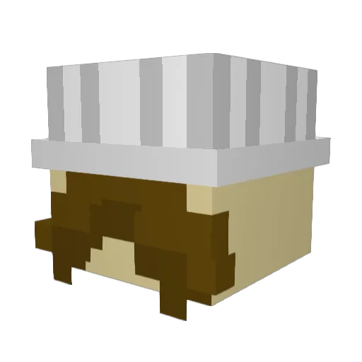 midnite07 Minecraft avatar head, 3D render