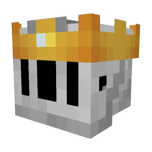 midnitepanda14 Minecraft avatar head, 3D render