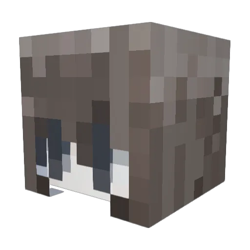 miemi06 Minecraft avatar head, 3D render