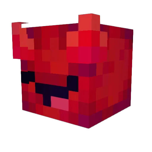 miff23 Minecraft avatar head, 3D render